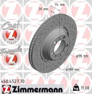Автозапчасть ZIMMERMANN 460452770