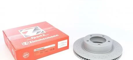 Гальмiвнi диски переднi ZIMMERMANN 590281652