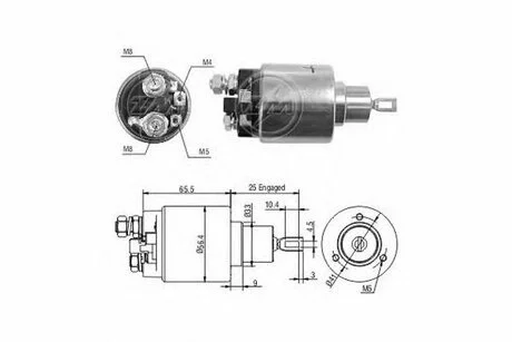 Втягуюче реле стартера ZM ZM1474