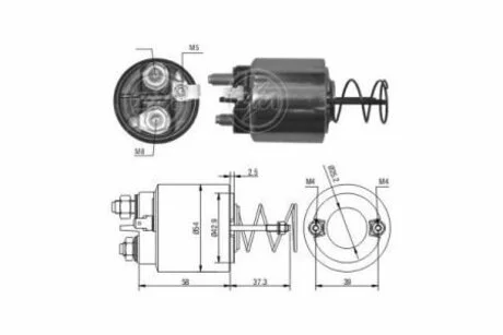 Втягуюче реле стартера ZM ZM1492