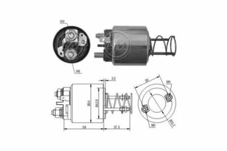 Втягуюче реле стартера ZM ZM1594