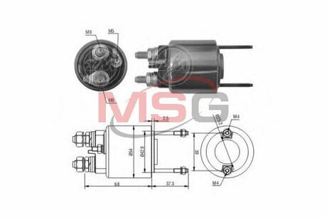 Втягуюче реле стартера ZM ZM1596