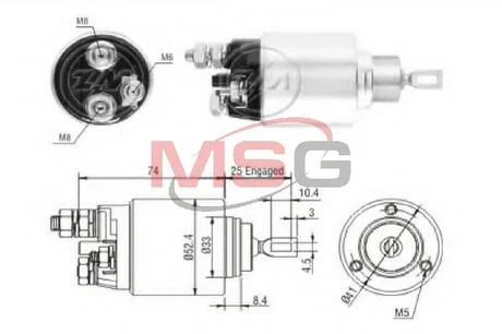 Втягуюче реле ZM ZM2381