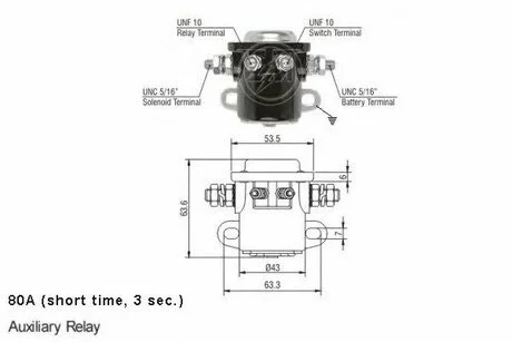 Втягуюче реле стартера ZM ZM2401