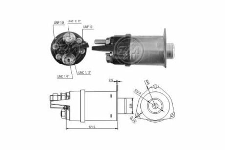 Втягуюче реле ZM ZM2452 (фото 1)