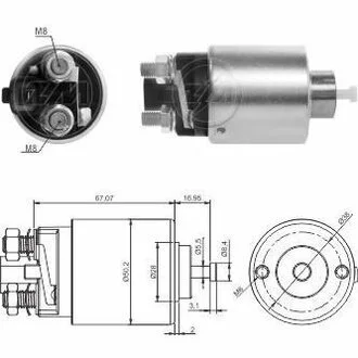 Втягуюче реле стартера ZM ZM2995