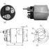 Втягуюче реле стартера ZM7495