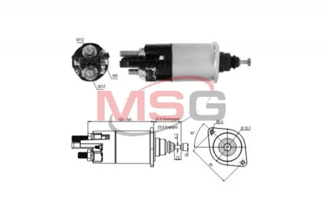 Втягуюче реле стартера ZM ZM 840