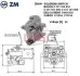 Реле втягуюче стартера ZM901
